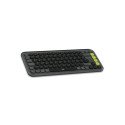Kit Logitech Pop Icon Teclado y Mouse Bluetooth Gris, Verde (920-013052)
