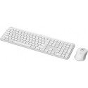 Kit de Teclado y Mouse Logitech Signature Slim Combo MK950, Inalámbrico, USB, Blanco Español (920-012594)