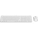 Kit de Teclado y Mouse Logitech Signature Slim Combo MK950, Inalámbrico, USB, Blanco Español (920-012594)