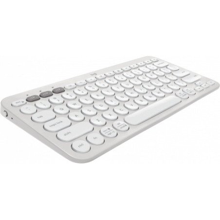 Teclado Logitech K380, Inalámbrico, Bluetooth, Blanco Español