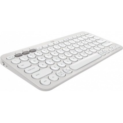 Teclado Logitech K380, Inalámbrico, Bluetooth, Blanco Español