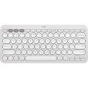 Teclado Logitech K380, Inalámbrico, Bluetooth, Blanco Español (920-011784)