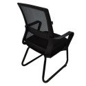 Silla Para Visitas Nextep con Descansabrazos Tela/Mall (NE-652N) Silla Para Visitas Nextep con Descansabrazos Tela/Mall (NE-652N)