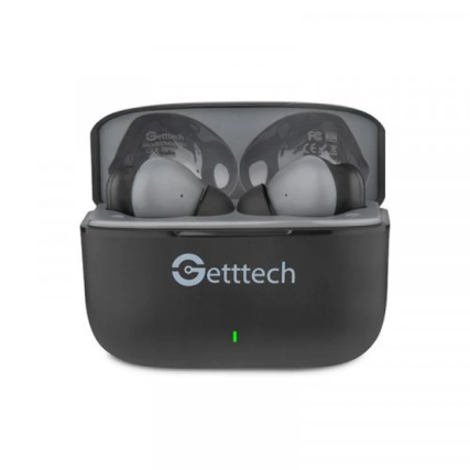 Audifonos Earbud Getttech Bluetooth Negro GUE-T8PBL-BG MX