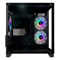 Gabinete Xzeal Panzer II Cubo M-ATX/ITX ARGB Negro (XZGAMC2B)