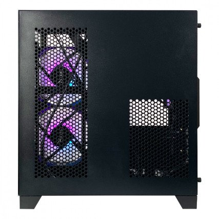 Gabinete Xzeal Panzer II Cubo M-ATX/ITX ARGB Negro (XZGAMC2B)