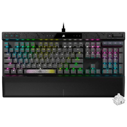 Teclado Corsair K70 Max Rgb Magnetico Mecanico Mgx Usb Ch-910961g-Na