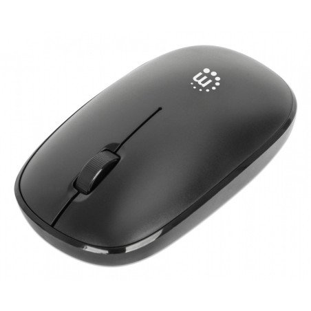 Mouse Optico Manhattan Inalambrico,1200 Dpi, Negro 190312