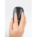 Mouse Optico Manhattan Inalambrico,1200 Dpi, Negro 190312 Mouse Optico Manhattan Inalambrico,1200 Dpi, Negro 190312