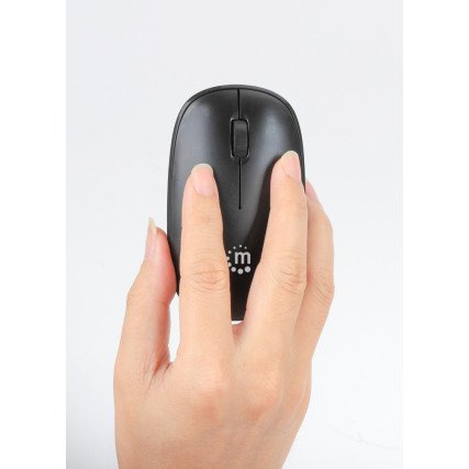 Mouse Optico Manhattan Inalambrico,1200 Dpi, Negro 190312