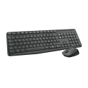 Kit Logitech Mk235 Teclado/Mouse Usb 10 Mt Black (920-007901)