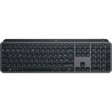Teclado Logitech Mx Keys S, RF Inalalmbrico Bluetooth, Grafito