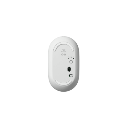 Kit de Teclado y Mouse Logitech POP Icon Combo, Inalámbrico, Bluetooth, Blanco y Naranja (920-013055)