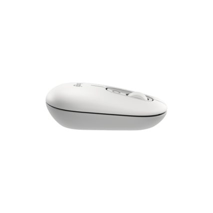 Kit de Teclado y Mouse Logitech POP Icon Combo, Inalámbrico, Bluetooth, Blanco y Naranja (920-013055)