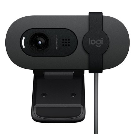 Camara Web Logitech Brio 100 Full Hd 1080p Usb-A Graphite (960-001586)