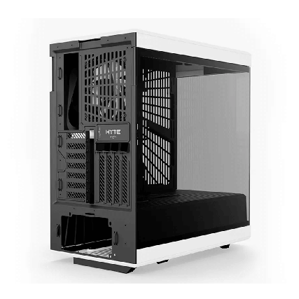 Gabinete Hyte Y40, Panda ,ATX,Vidrio Panóramico, 2FAN, Negro /Blanco, Sin fuente  (CS-HYTE-Y40-BW)