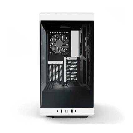 Gabinete Hyte Y40, Panda ,ATX,Vidrio Panóramico, 2FAN, Negro /Blanco, Sin fuente  (CS-HYTE-Y40-BW)