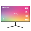 Monitor Acteck Captive Vivid SP240 LED IPS 23.8", Full HD, 75Hz, HDMI, Bocinas Integradas (2 x 3W RMS), Negro