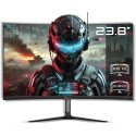 Monitor LED Xzeal 23.8". 1920x1080 Full HD, XST-570-1, Curvo, 100HZ, 5ms, VGA, HDMI, Negro  (XSPMG07B)