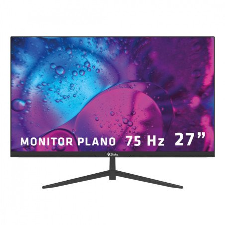 Monitor Stylos 27"  1920x1080, SMOT8, Flat Panel, LED HD,75HZ, 5ms, VGA, HDMI, Negro(STPMOT8B)