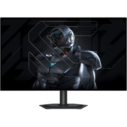 Monitor OLED Gigabyte 27" Gaming, 2560 x 1440 QHD, Plano 280HZ, HDMI, Dislay Port, 0.03MS, Panel WOLED (MO27Q28G)
