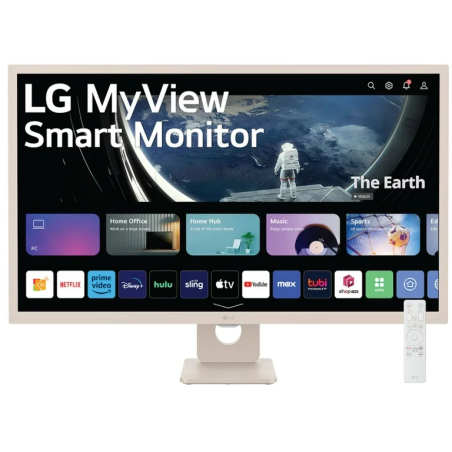 Monitor IPS Smart FHD 31.5" 16:9, 5MS 60 HZ WebOS Home Office Ready