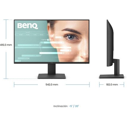Monitor BENQ GW2491 23.8" LED HDMIDP Gris Oscuro