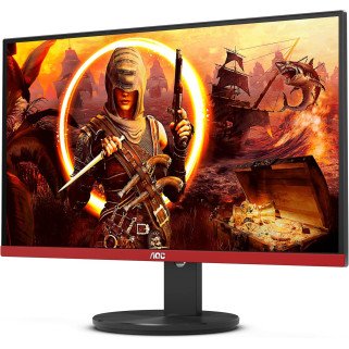Monitor Gamer AOC G2490VX LED 23.8", Full HD G Sync, Freesync 144HZ HDMI, Display Port Negro/Rojo
