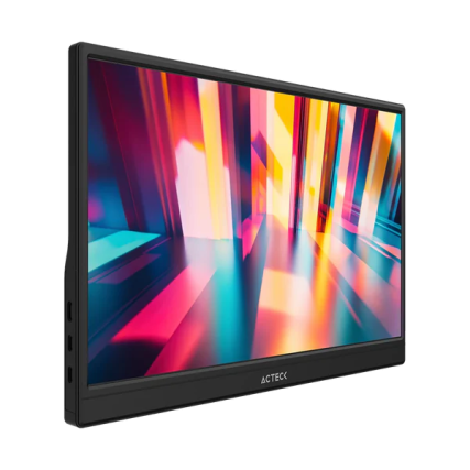 Monitor Acteck Portatil Plano 15.6" IPS Linkpad LP15Y FHD 60HZ Negro