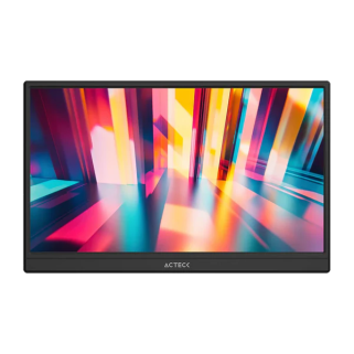 Monitor Acteck Portatil Plano 15.6" IPS Linkpad LP15Y FHD 60HZ Negro