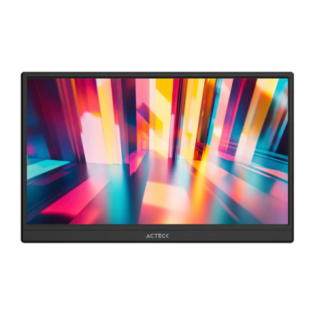 Monitor Acteck Portatil Plano 15.6" IPS Linkpad LP15Y FHD 60HZ Negro