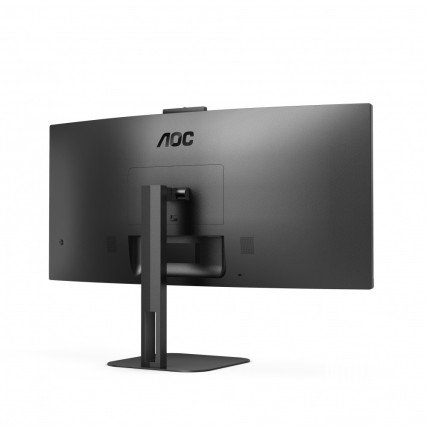 Monitor Curvo AOC, LED 34", Ultra Wide QUAD, HD, 100HZ, HDMI, Display Port, Negro