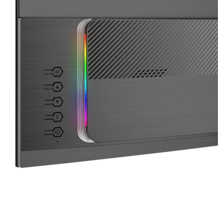 Monitor Curvo Gamer Balam Rush 27", VA,  Full HD, 180 HZ, 1 ms, R1800, Negro