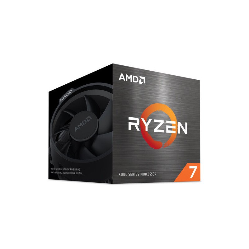 Procesador AMD Ryzen 7 5700 S-AM4, 8 Core, 3.7 GHZ, 65W, Sin Gráficos, Con Fan (100-100000743SBX)