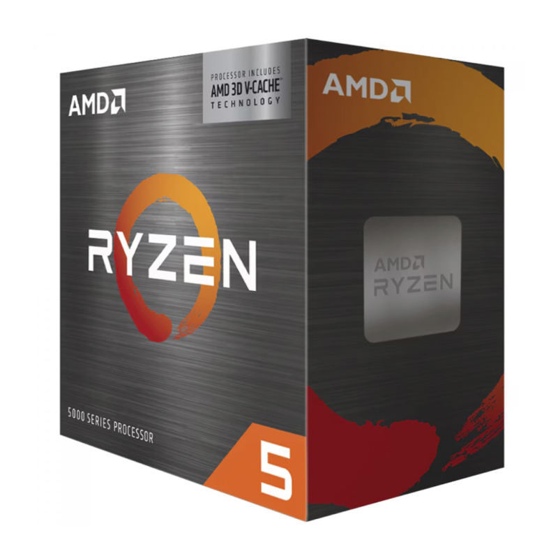 Procesador AMD Ryzen 5 5500X3D S-AM4, 6 Core, 3 GHZ 105W  Sin Gráficos, Sin Fan (100-100001504WOF)
