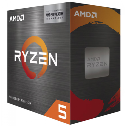 Procesador AMD Ryzen 5 5500X3D S-AM4, 6 Core, 3 GHZ 105W  Sin Gráficos, Sin Fan (100-100001504WOF)