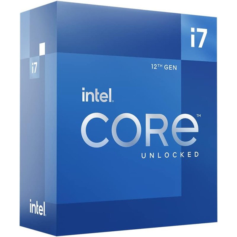 Procesador Intel Corei7-12700K, S-1700, 12 Cores 5.0GHZ, 125W, Gráficos UHD770 Sin Disipador (BX8071512700K)