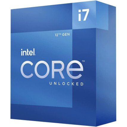 Procesador Intel Corei7-12700K, S-1700, 12 Cores 5.0GHZ, 125W, Gráficos UHD770 Sin Disipador (BX8071512700K)