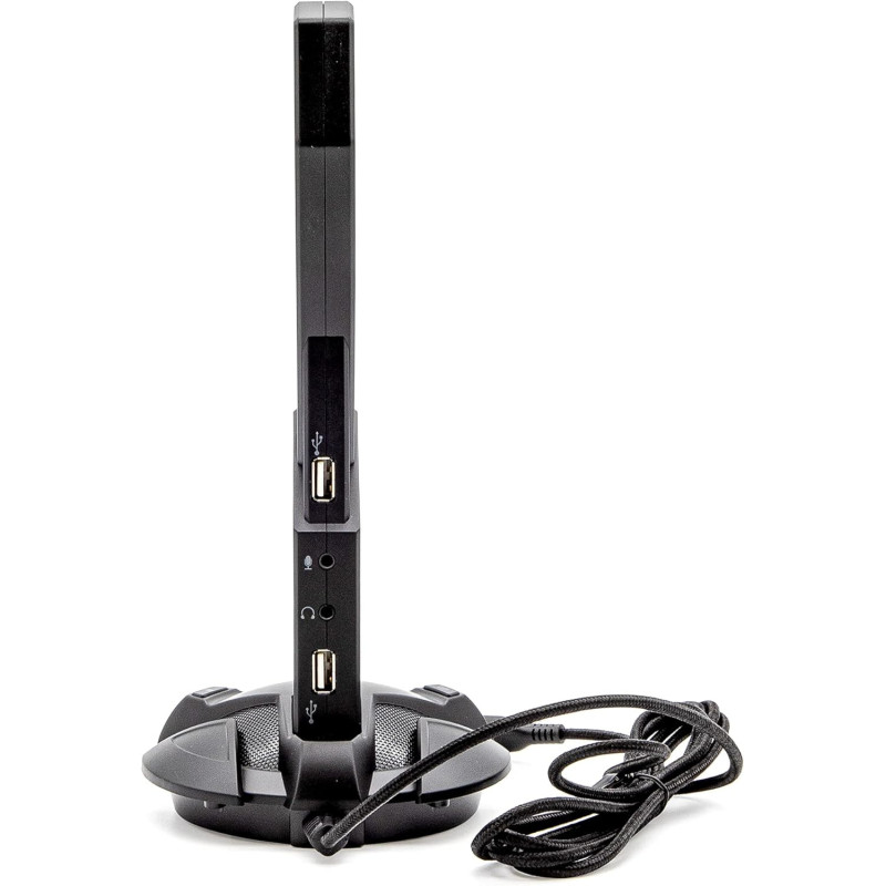 Usb Headset Base Base Headset Yeyian Hub, Micro, RGB, USB Overpower Satie1000