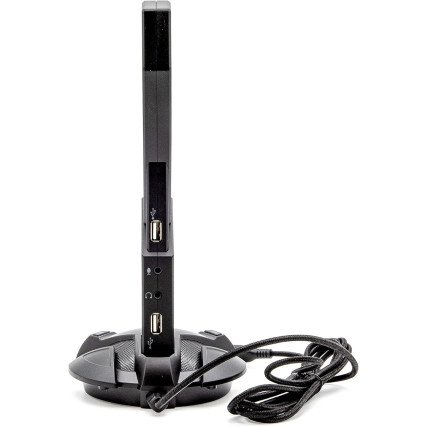 Base Headset Yeyian Hub, Micro, RGB, USB Overpower Satie1000