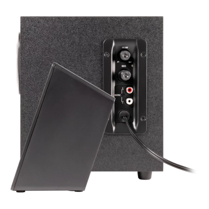 Bocinas Acteck, Subwoofer ELant AS470, Alámbricas, 110V Negro, 2.1 Canales