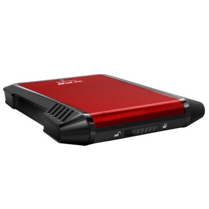 Case Adata XPG para Disco Duro 2.5 , SSD Externo, Color Rojo