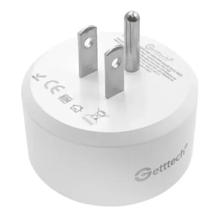 Enchufe Inteligente Getttech, Smart App (GSW-71002) 2 pzas.
