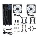 Enfriamiento Líquido Cooler Master, 360mm, RGB (Master Liquid Core II)