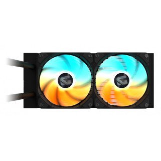 Enfriamiento Liquido Gigabyte GME 240, 2 x 120mm, 2200RPM, Negro