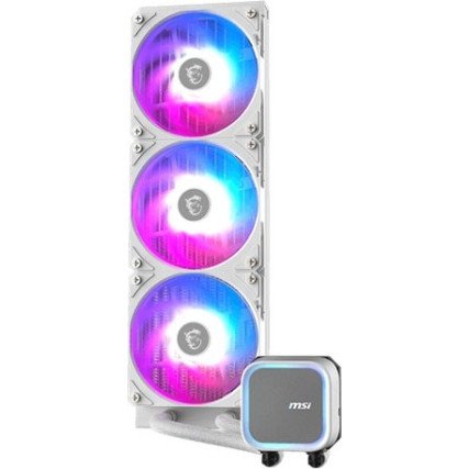 Enfriamiento Líquido MSI MAG A13, 360mm, ARGB, White