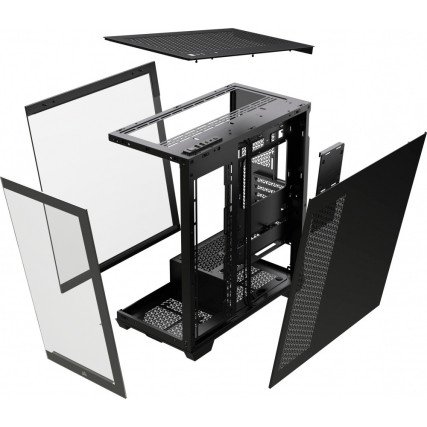 Gabinete Corsair 3500X, Cristal Templado, Negro