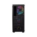 Gabinete Xzeal XZ110-1, ATX, Micro ATX, Mini  ITX, RGB, Cristal Negro,(XZCGB12B)