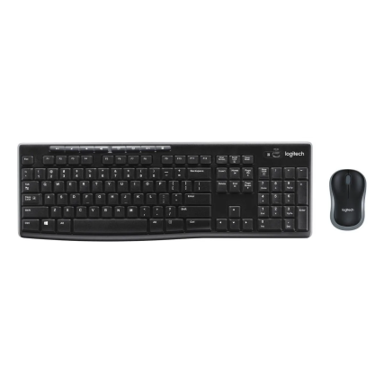 Kit Logitech MK720, Teclado y Mouse, USB, Plug & Play, 10 mt, Negro