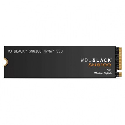 SSD WD Black SN8100 4TB NVMe PCIe 5.0 M.2 2280 – 14900MB/s Gen5 para Gaming y Workstation (WDS400T1X0M)